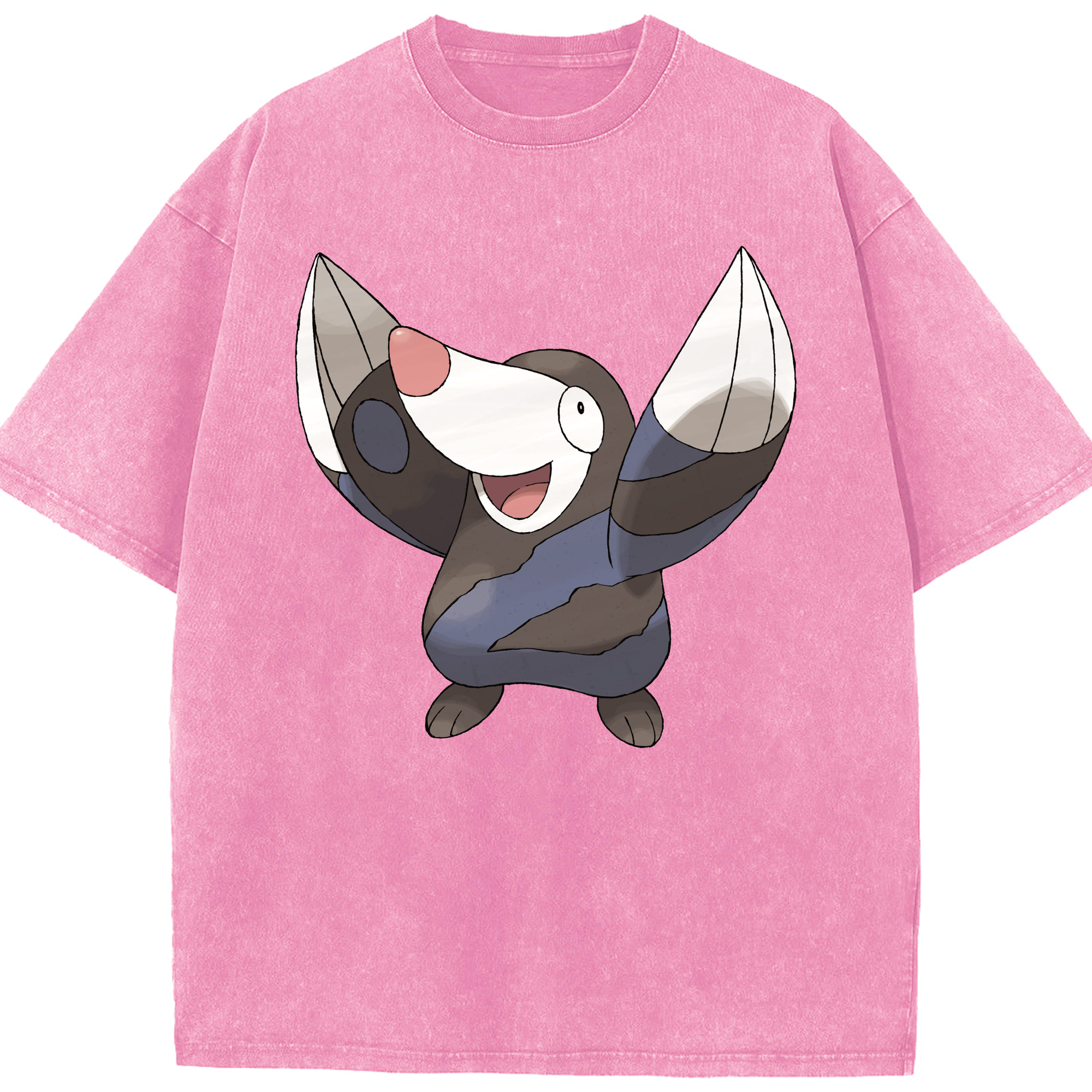 （画像用） ポケットモンスター Pokémon 綿100% ヴィンテージ風 半袖Tシャツ（フロントプリント）